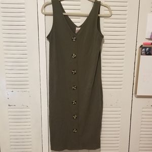 Olive Midi Dress